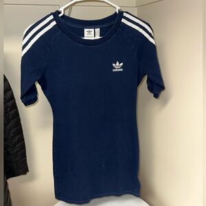 Blue Medium Adidas Bodycon Dress
